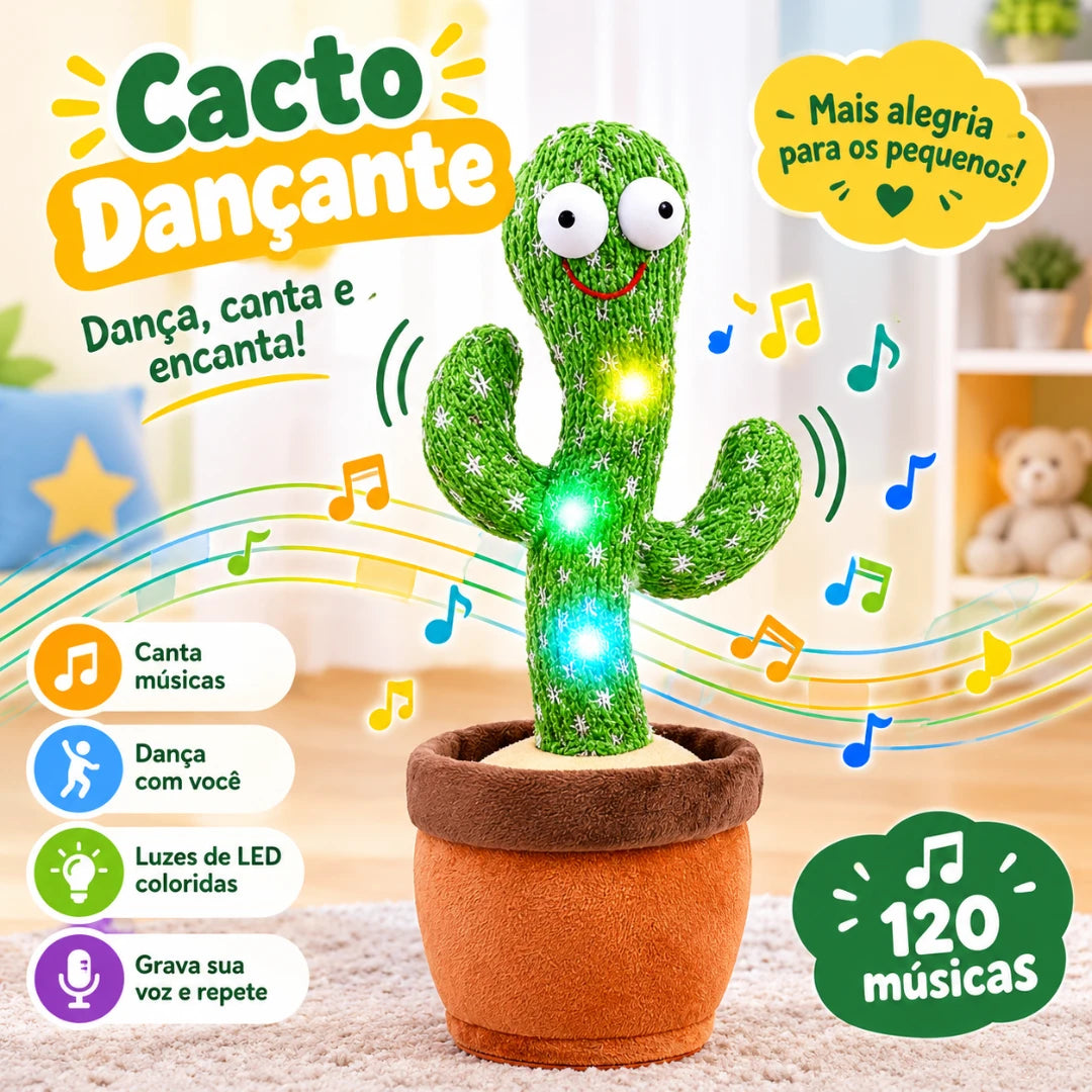 Cacto Dançarino e Falante - Pequeno Tesouro