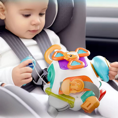 Cubo Sensorial 6 em 1 - Pequeno Tesouro