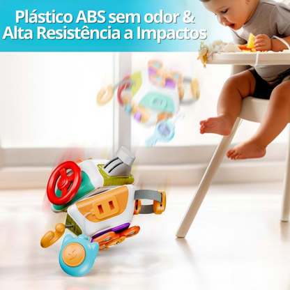 Cubo Sensorial 6 em 1 - Pequeno Tesouro