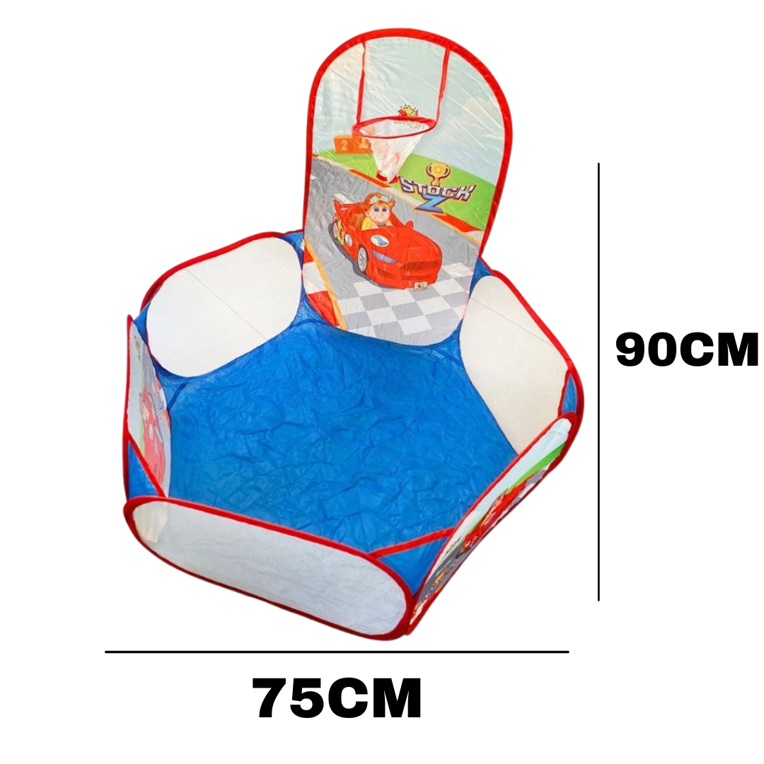 Piscina de Bolinhas Infantil com Tenda-Pequeno Tesouro
