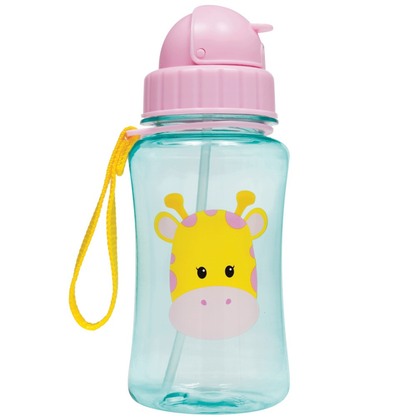 Garrafa Infantil 350ml Silicone com Canudo - Pequeno Tesouro