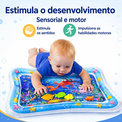 Tapete Sensorial de Água para Bebê – Pequeno Tesouro