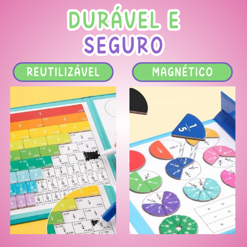 Quebra-Cabeça de Fração Magnéticas Montessori®