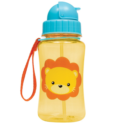 Garrafa Infantil 350ml Silicone com Canudo - Pequeno Tesouro