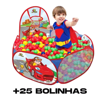 Piscina de Bolinhas Infantil com Tenda-Pequeno Tesouro
