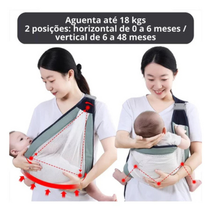 Sling Baby -  Confortável e  Prático