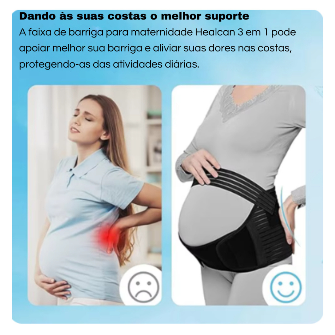 Cinta Abdominal para Grávida - Pequeno Tesouro