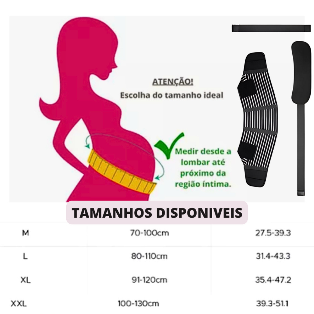 Cinta Abdominal para Grávida - Pequeno Tesouro