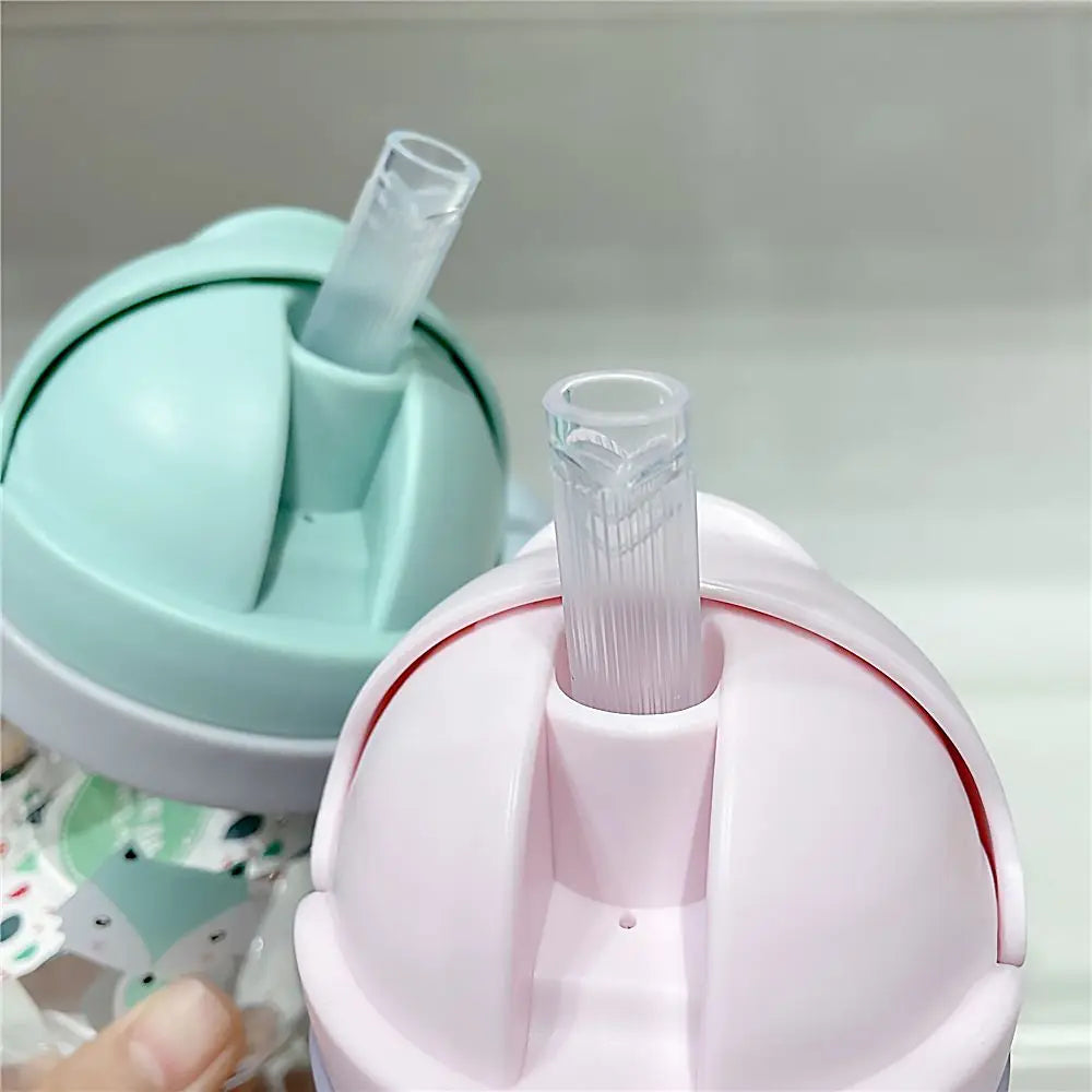 Copo de Treinamento infantil Anti Vazamento com Canudo Anti ingestão de AR - 250ml