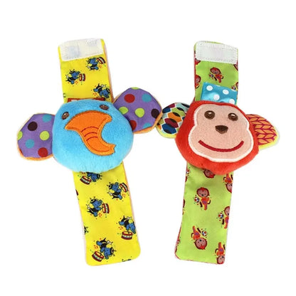 Kit Sensorial Baby Pequeno Tesouro – 2 Meias + 2 Pulseiras para Bebê