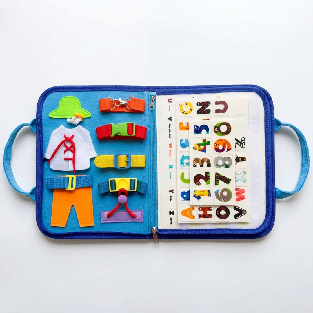 Maleta Sensorial Montessori Infantil – Brinquedo Educativo-Pequeno Tesouro