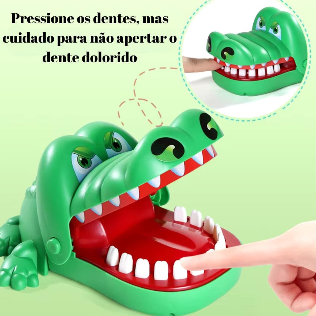 Brinquedo Jacaré Morde Dedo - Pequeno Tesouro
