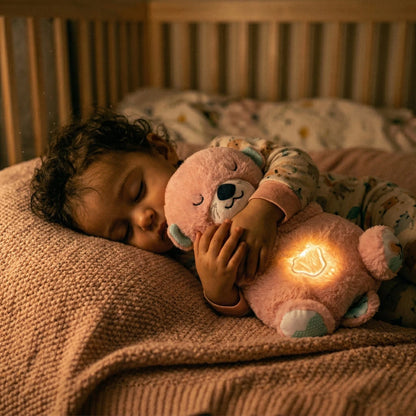 Teddy Soninho — O Ursinho que Ajuda Seu Bebê a Dormir com Calma (+ Guia do Sono Tranquilo de Brinde)